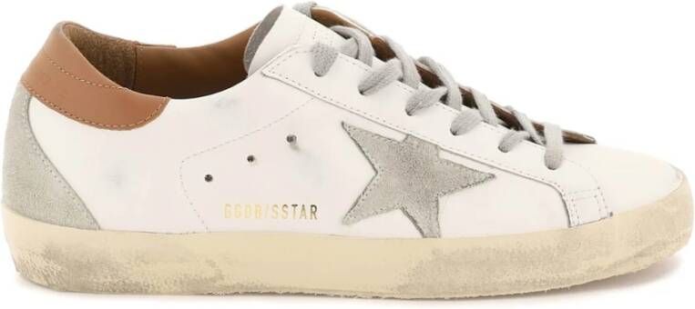 Golden Goose Super-star Witte Sneakers Verouderd Effect White Dames