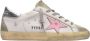 Golden Goose Super-Star Sneakers Vintage Leer Bleekroze Ster White Dames - Thumbnail 7