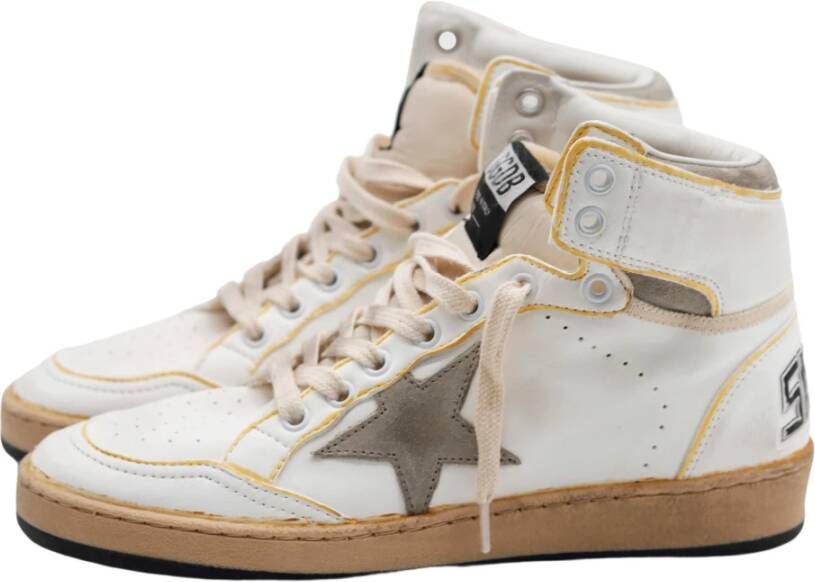 Golden Goose Vintage Sky Star Sneaker White Taupe Wit Dames