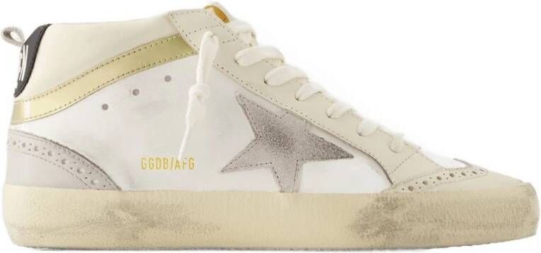 Golden Goose Multicolor Leren Sneakers met Brogue Detail Multicolor Dames