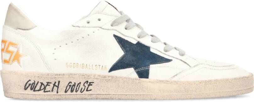 Golden Goose Vintage Star Sneakers met Leren Details