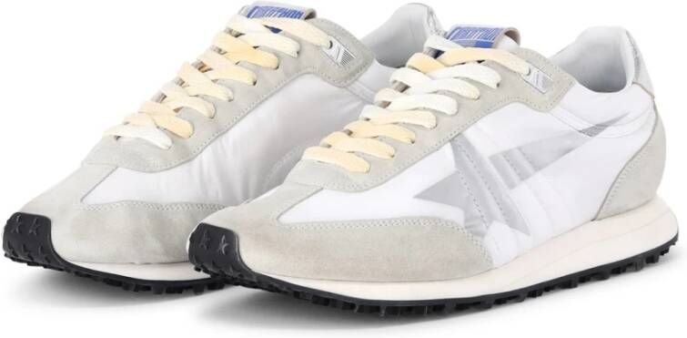 Golden Goose Vintage Style Sneaker met Metallic Accents