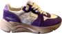 Golden Goose Viola Suede Nylon Sneakers met Sterrenprint - Thumbnail 1