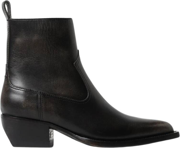 Golden Goose Westers-geïnspireerde leren enkellaarzen