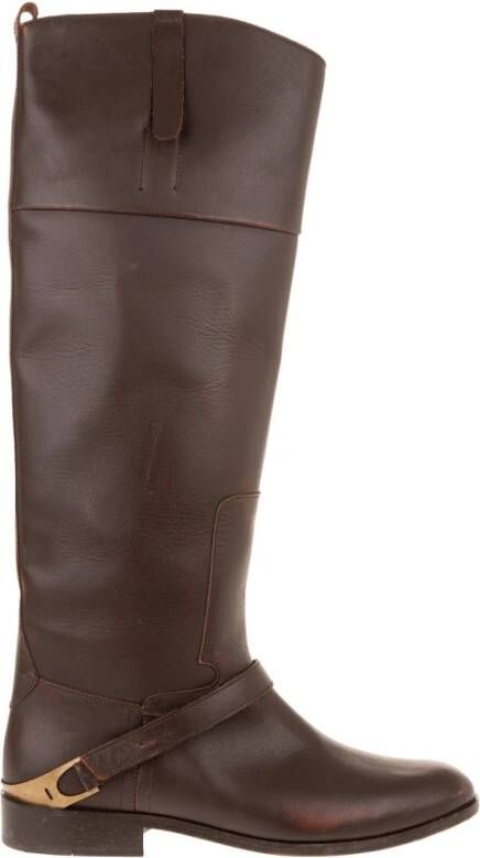 Golden Goose Winter Kniehoge Laarzen Brown Dames