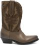 Golden Goose Wish Star Leren Laarzen - Thumbnail 1