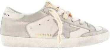 Golden Goose Wit en Zand Super-Star Penstar Sneakers Multicolor Dames