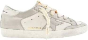 Golden Goose Wit en Zand Super-Star Penstar Sneakers Multicolor Heren