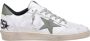 Golden Goose Witte Leren Sneakers met Contrasterende Details White Heren - Thumbnail 18