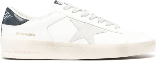 Golden Goose Wit IJs Blauw Stardan Sneakers