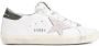 Golden Goose Witte Leren Sneakers met Katoenen Veters White Dames - Thumbnail 26