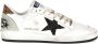 Golden Goose Wit Zwart Ball Star Dames Sneakers - Thumbnail 1