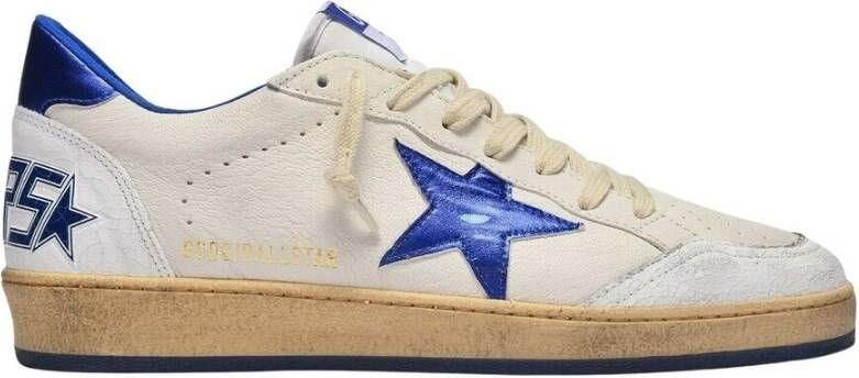 Golden Goose Witte Ball Star Lage Sneakers White Heren