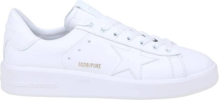 Golden Goose Stijlvolle witte leren sneakers voor heren White Heren