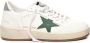 Golden Goose Witte Groene Sneakers met Ster Applicatie - Thumbnail 1