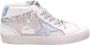 Golden Goose Glitter Star Sneaker Mid Style Multicolor Dames - Thumbnail 1