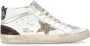 Golden Goose Witte Hoge Top Glitter Ster Sneakers White Dames - Thumbnail 1