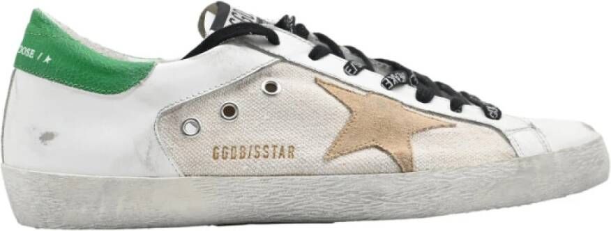 Golden Goose Witte Ice Superstar Sneakers Multicolor Heren