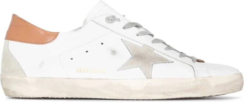 Golden Goose Heren Lichtblauwe Lamsskin Jas met Witte Mouwen Wit Heren - Foto 10