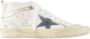 Golden Goose Witte Leren Mid Star Sneakers White Dames - Thumbnail 1