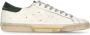 Golden Goose Witte leren sneakers met gebruikt effect - Thumbnail 1