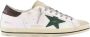 Golden Goose Stijlvolle Leren Sneakers in Wit Groen Bruin Multicolor Heren - Thumbnail 29