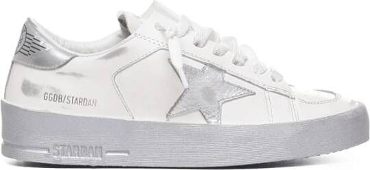 Golden Goose Low-Top Sneakers White Front Lace-Up Sneakers in wit