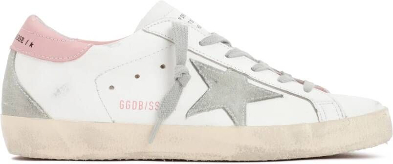 Golden Goose Sneakers met versleten effect en sterrenlogo Beige Dames