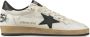 Golden Goose Witte leren sneakers met sterdetail - Thumbnail 1