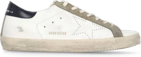 Golden Goose Witte Leren Sneakers met Sterlogo
