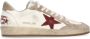 Golden Goose Witte leren sneakers met sterrenlogo Multicolor Dames - Thumbnail 1