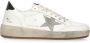 Golden Goose Witte Leren Sneakers met Vernietigend Effect - Thumbnail 1