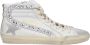 Golden Goose Witte Leren Sneakers met Vintage Stijl - Thumbnail 1