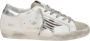 Golden Goose Witte leren sneakers met zebraprint - Thumbnail 1