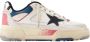 Golden Goose Witte Leren Sneakers Ronde Neus - Thumbnail 1