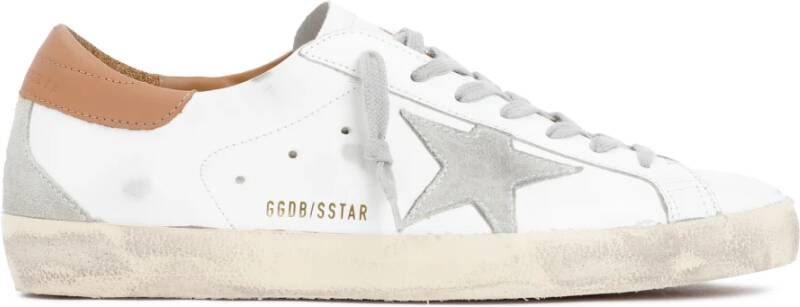 Golden Goose Heren Lichtblauwe Lamsskin Jas met Witte Mouwen Wit Heren - Foto 14
