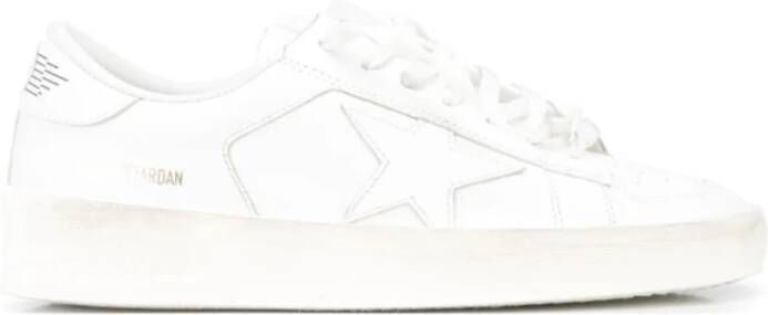 Golden Goose Witte Leren Ster Sneakers