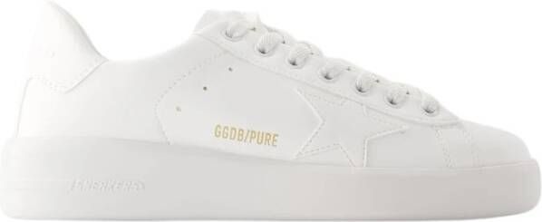 Golden Goose Witte Leren Sterrensneakers Pure Stijl Wit Dames