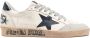 Golden Goose Leren Veterschoenen Platte Rubberen Zool White Heren - Thumbnail 11