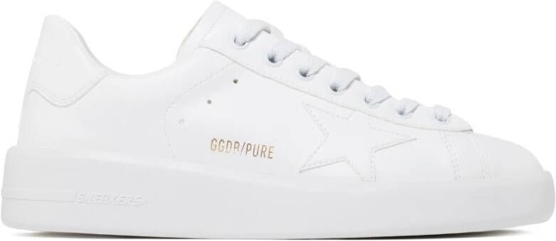 Golden Goose Stijlvolle witte leren sneakers voor heren White Heren