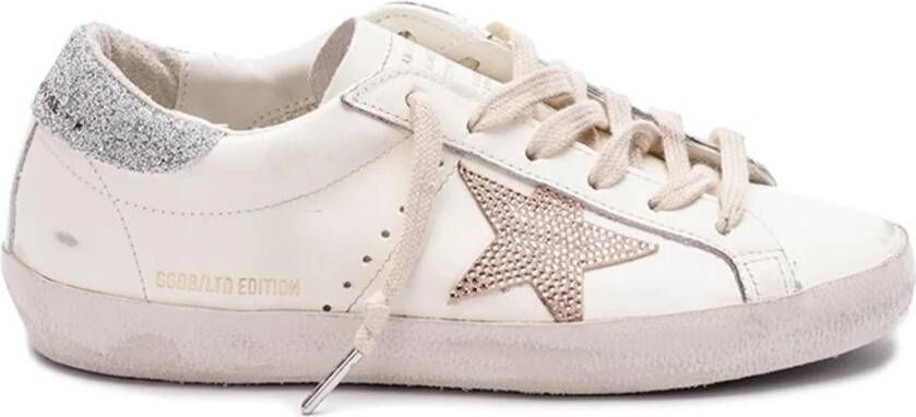 Golden Goose Witte Sneakers Klassieke Stijl