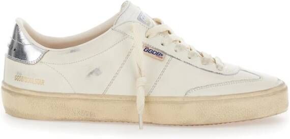 Golden Goose Witte Sneakers met Leren Bovenwerk