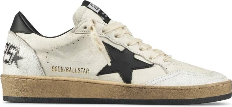 Golden Goose Witte Sneakers met Nappa en Suède White Dames