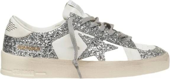 Golden Goose Witte Sneakers met Sterdetail