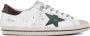 Golden Goose Stijlvolle Leren Sneakers in Wit Groen Bruin Multicolor Heren - Thumbnail 26