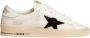 Golden Goose Witte Sneakers met Zwarte Sterdetail - Thumbnail 1