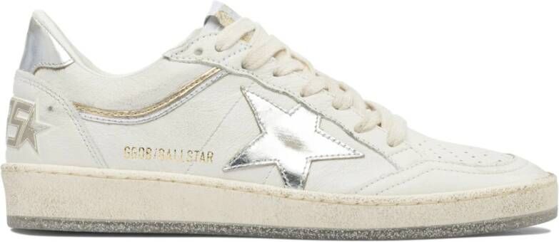 Golden Goose Witte Sneakers Retro Stijl