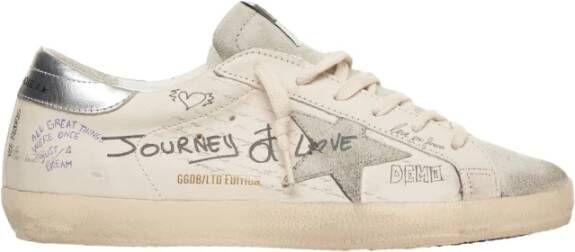 Golden Goose Witte Sneakers Super Star Classic Stijl