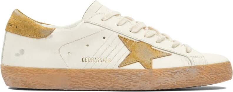 Golden Goose Witte Sneakers Super-Star Stijl
