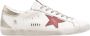 Golden Goose Witte Sneakers Distressed Effect Merkdetails White Heren - Thumbnail 1